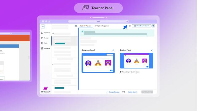 HMH Classcraft teacher panel interface.